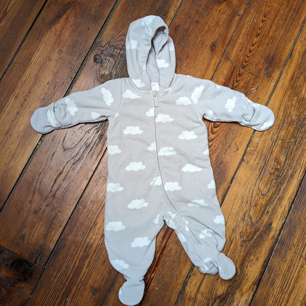 4-6 Month H&M Fleece Jumpsuit